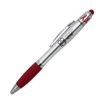 Ribbon Spin Top Pen with Stylus