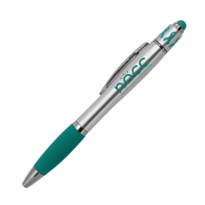 Ribbon Spin Top Pen with Stylus