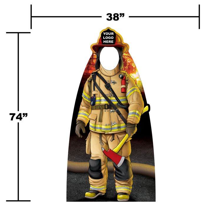 Firefighter Photo Prop