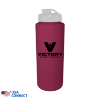 32 oz. Sports Bottle with Flexible Straw