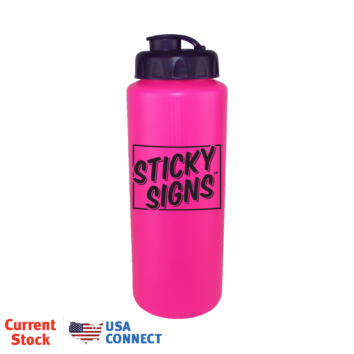 32 oz. Sports Bottle with Flexible Straw
