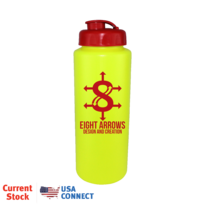 32 oz. Sports Bottle with Flexible Straw