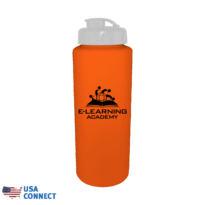 32 oz. Sports Bottle with Flexible Straw
