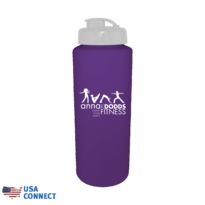 32 oz. Sports Bottle with Flexible Straw