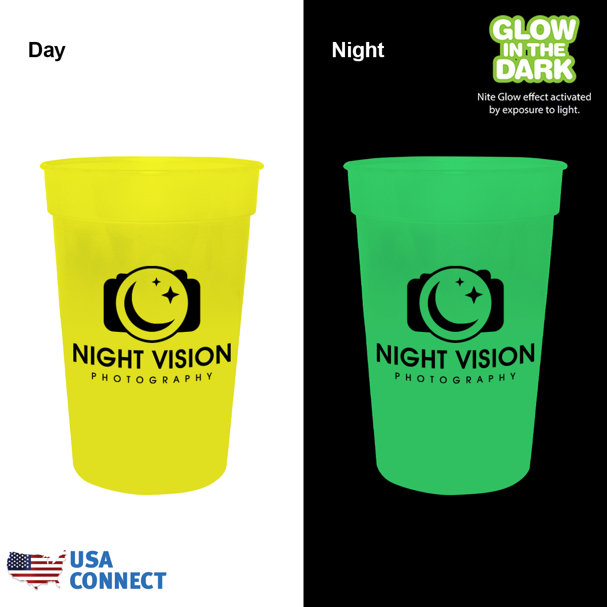 17 oz. Nite Glow Stadium Cup