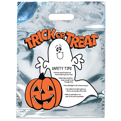 Silver Halloween Bags