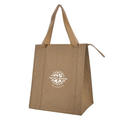 Dimples Non-Woven Cooler Tote Bag