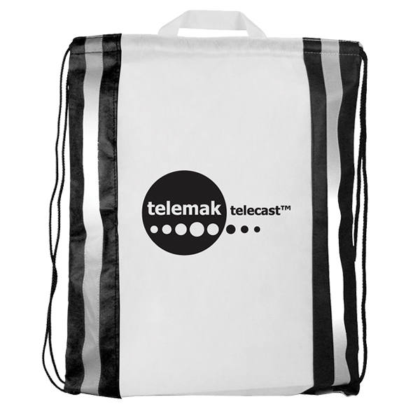 NW Reflective Drawstring Backpack