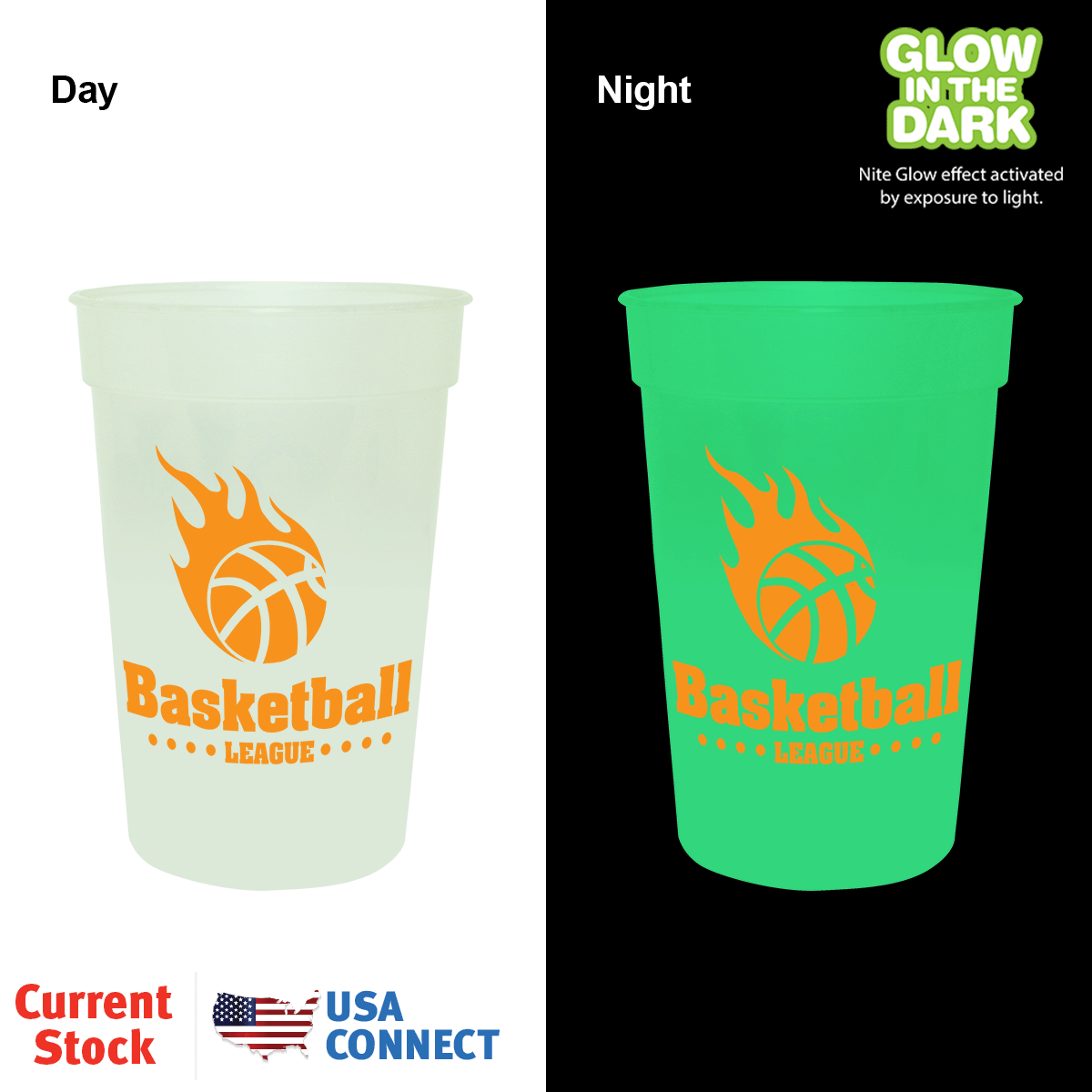 17 oz. Nite Glow Stadium Cup