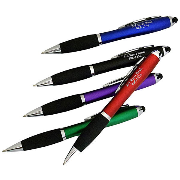 PDA Stylus Twist Pen w/Rubber Grip