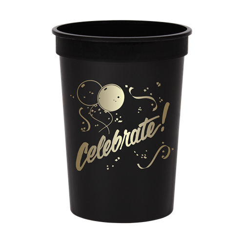 12 oz. Smooth Colored Stadium Cup