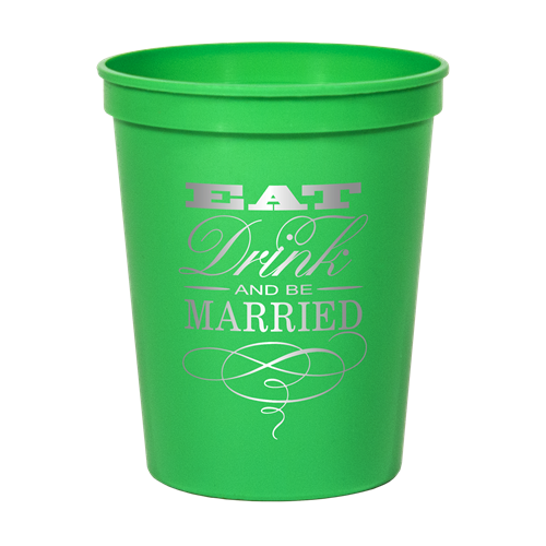 16 oz. Smooth Colored Stadium Cup