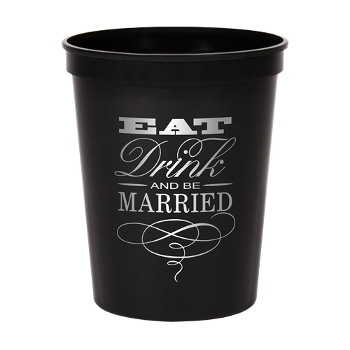 16 oz. Smooth Colored Stadium Cup