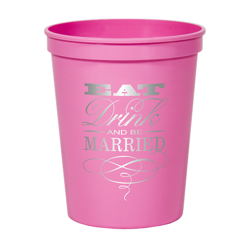 16 oz. Smooth Colored Stadium Cup