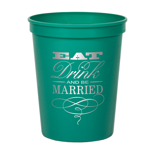 16 oz. Smooth Colored Stadium Cup