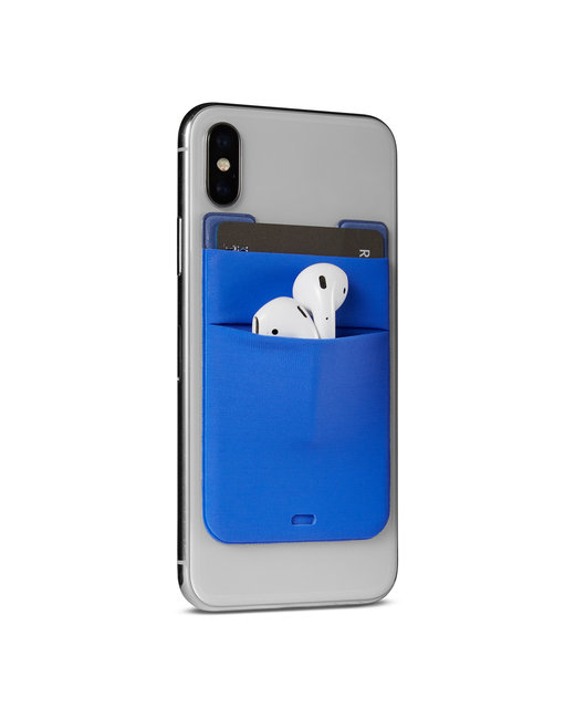 Dual Phone Pocket and Wireless Earbud Holder