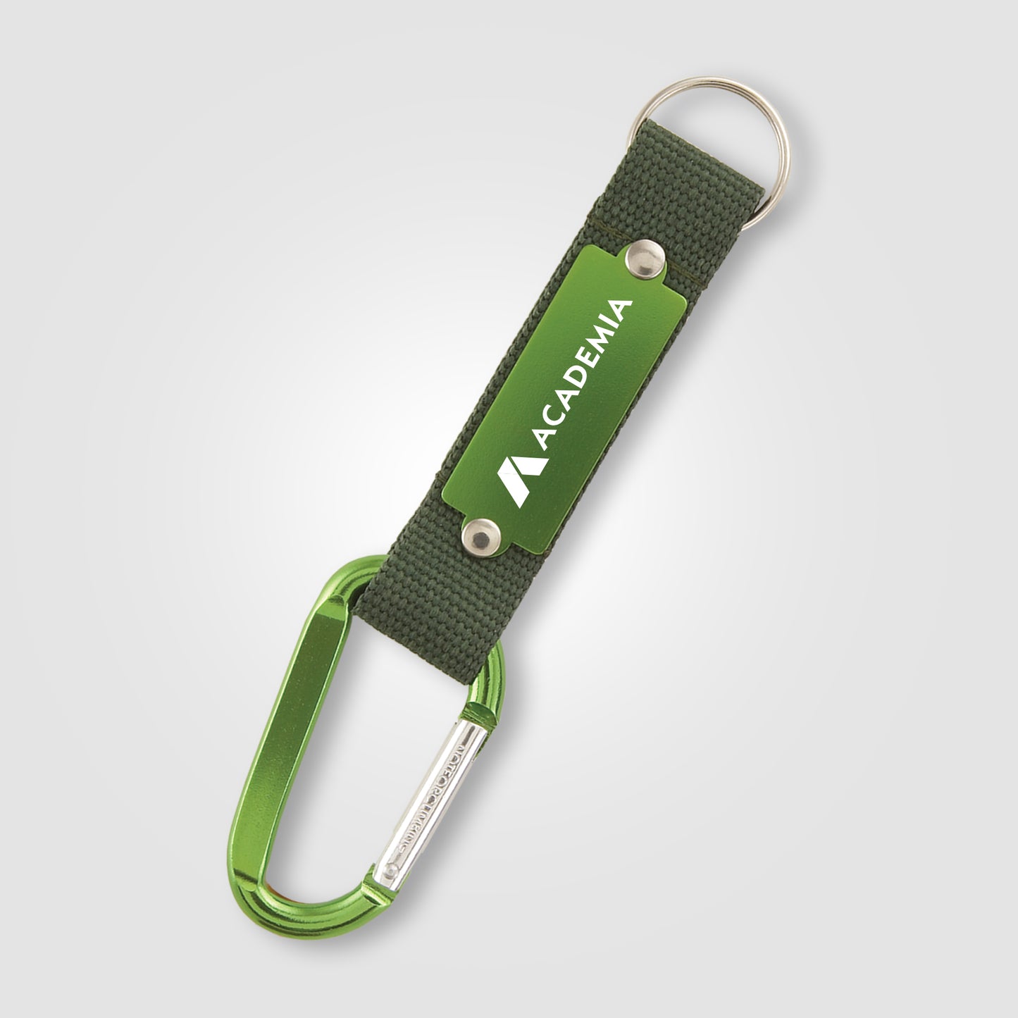 Strap Happy Carabiner Keychain