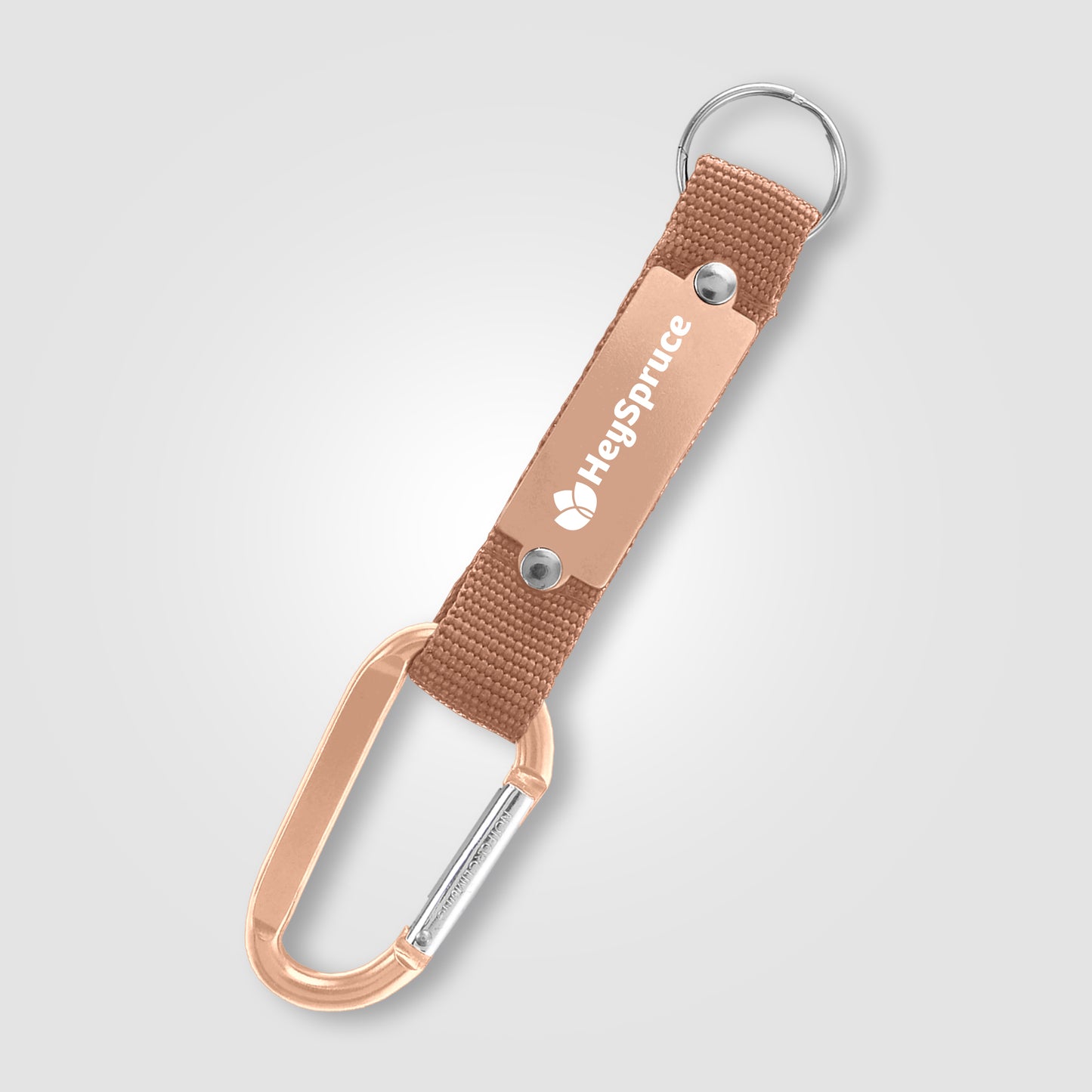Strap Happy Carabiner Keychain