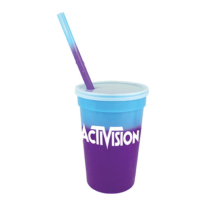 Mood 17 oz. Stadium Cup/Straw/Lid Set