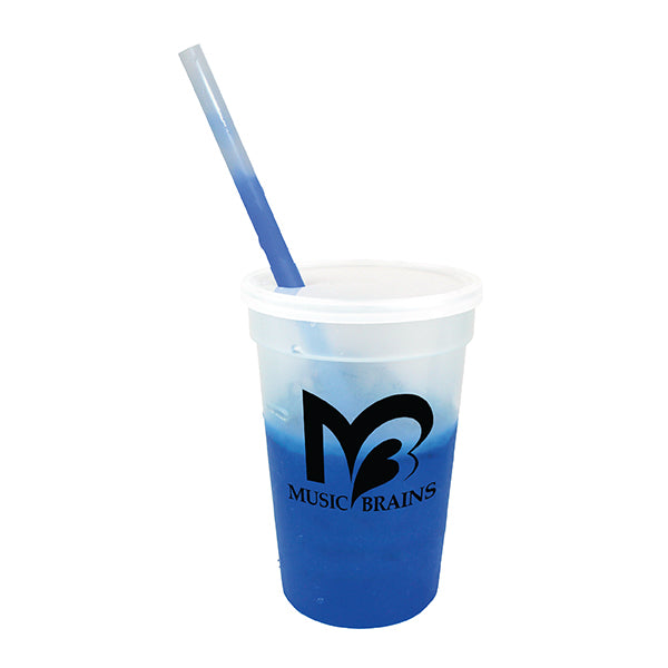 Mood 17 oz. Stadium Cup/Straw/Lid Set