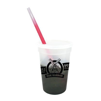 Mood 17 oz. Stadium Cup/Straw/Lid Set