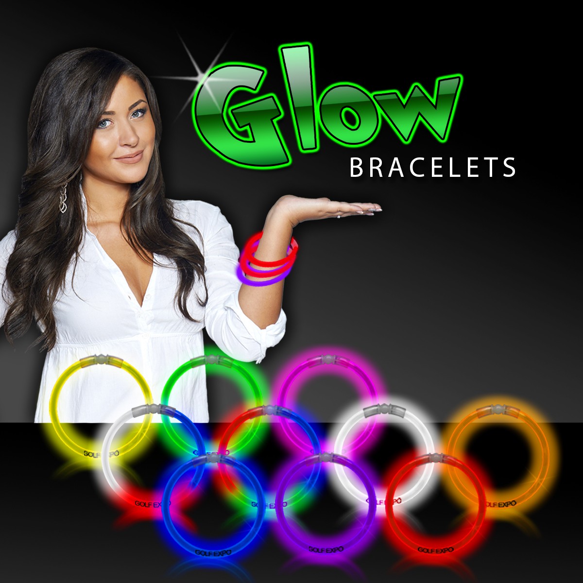 8" Glow Bracelets